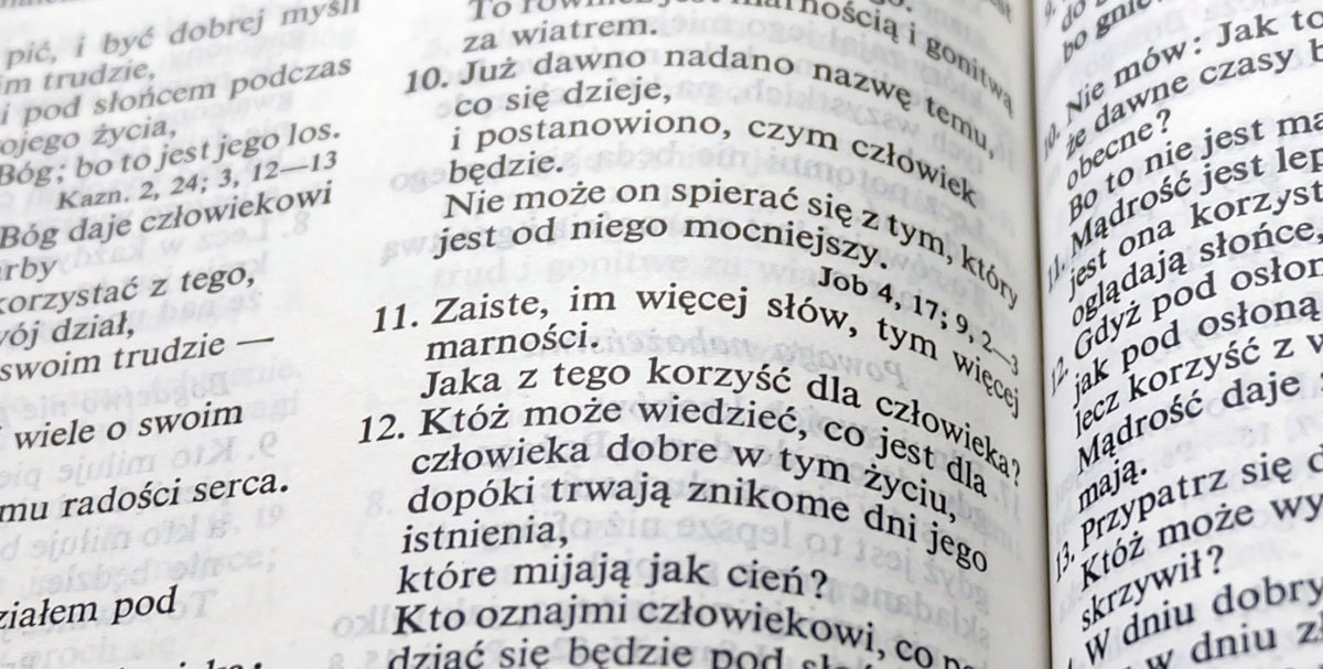 Komentarz do Księgi Koheleta cz. 19